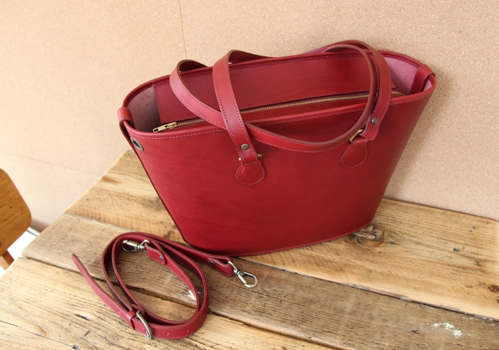 The Leather Satchel Co. Landscape Leather Tote Bag