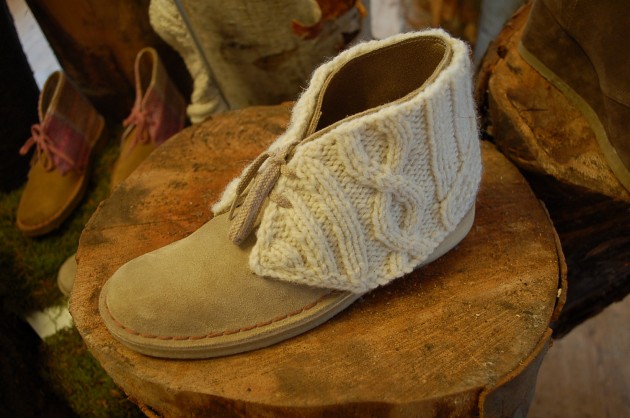 Clarks sheepskin Desert Boots, the new 