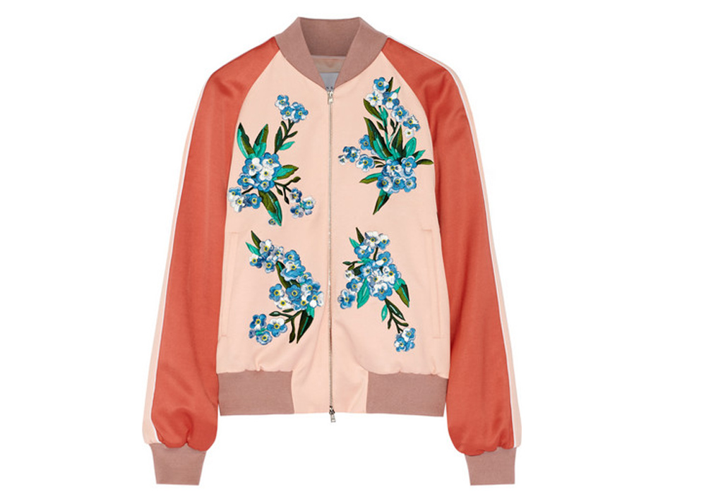 Another look at the Spring Bomber Jacket | The Womens Room